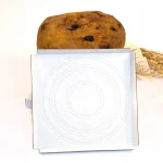 Caixa "Panettone" com Janela e divisória 18x18x18 Branco - Image 5