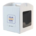 Caixa para Bolo Personalizada com Janela