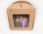 Caixa para Bolo Kraft com janela - Image 2